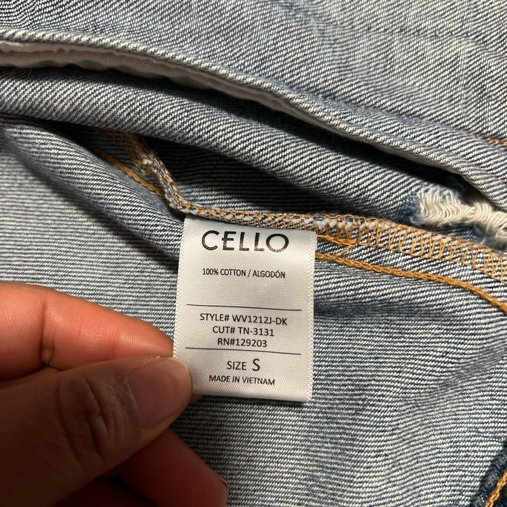 Cello  Blue Denim Jacket - Picture 11 of 11